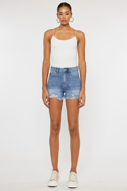 Kancan High Rise DENIM SHORTS