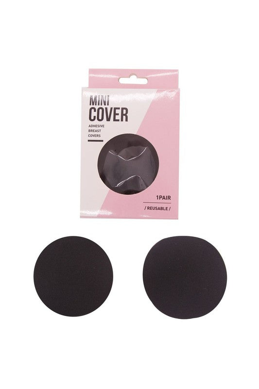 Mini Reusable Silicone Adhesive Nipple Cover Pad