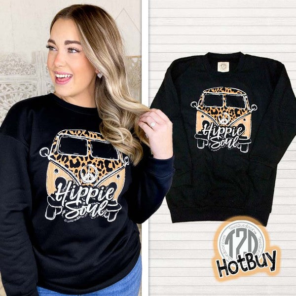 Hippie Soul Graphic Sweatshirt