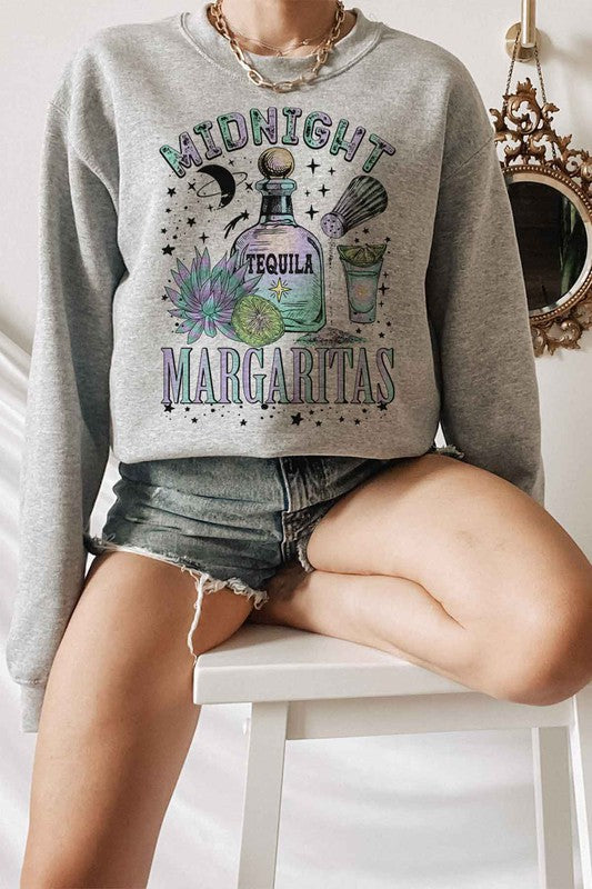 MIDNIGHT MARGARITAS GRAPHIC SWEATSHIRT