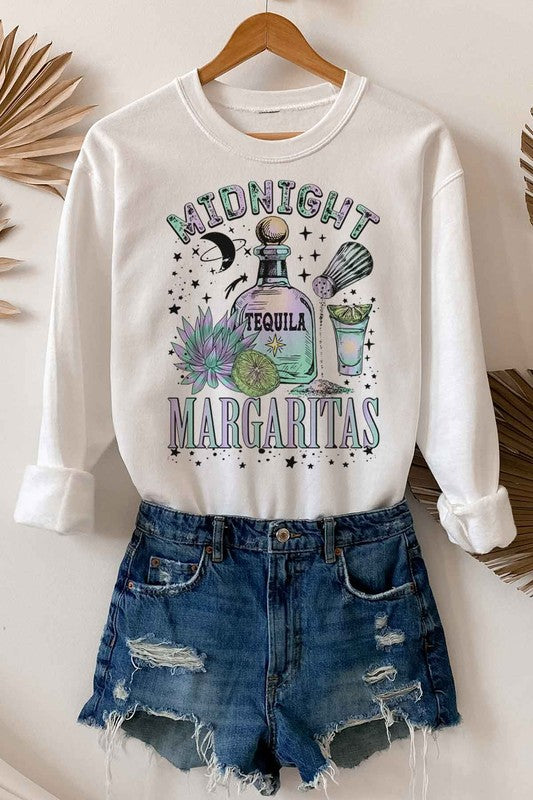 MIDNIGHT MARGARITAS GRAPHIC SWEATSHIRT