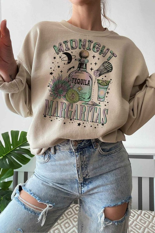 MIDNIGHT MARGARITAS GRAPHIC SWEATSHIRT