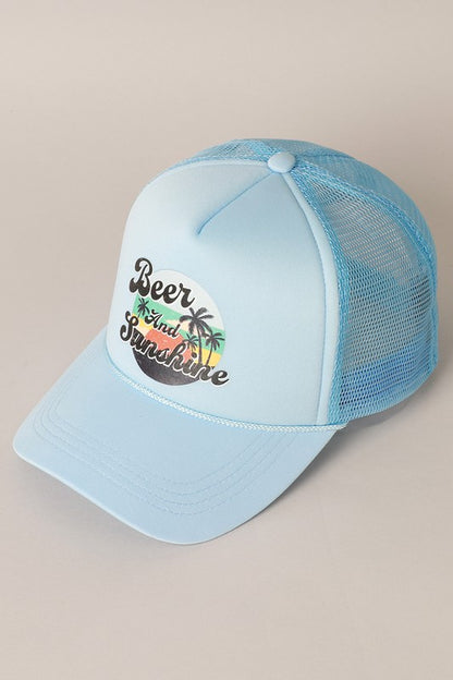 Summer Vibe Foam Trucker Cap