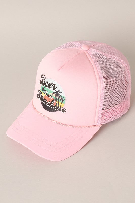 Summer Vibe Foam Trucker Cap